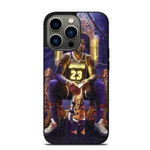 LEBRON JAMES LAKERS KING SITDOWN iPhone 13 Pro Case