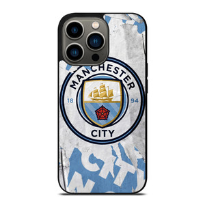 MANCHESTER CITY FOOTBALL ART LOGO iPhone 13 Pro Case