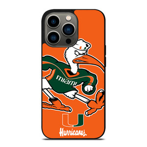 MIAMI HURRICANES FOOTBALL MASCOT iPhone 13 Pro Case