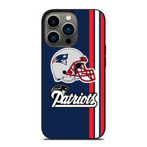 NEW ENGLAND PATRIOTS STRIPS HELMET iPhone 13 Pro Case