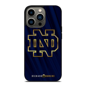NOTRE DAME IRISH ND INITIAL LOGO iPhone 13 Pro Case
