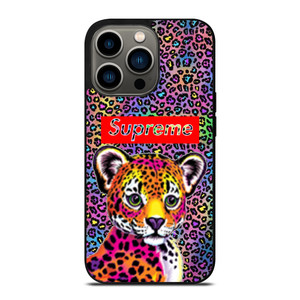 SUPREME LISA FRANK LEOPARD iPhone 13 Pro Case