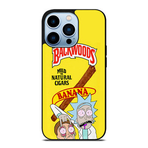 BACKWOODS RICK AND MORTY YELLOW iPhone 13 Pro Max Case