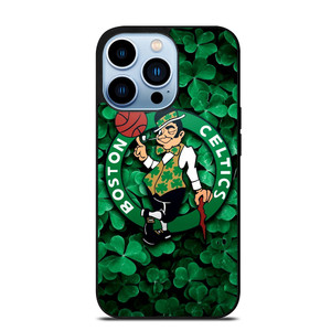 BOSTON CELTICS GREEN LOGO BASKETBALL TEAM iPhone 13 Pro Max Case