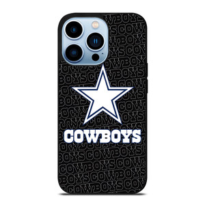 DALLAS COWBOYS FOOTBALL BLACK WALL iPhone 13 Pro Max Case