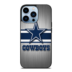 DALLAS COWBOYS NFL LOGO SILVER CARBON iPhone 13 Pro Max Case