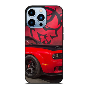 DODGE CAR DEMON LOGO RED iPhone 13 Pro Max Case DODGE CAR DEMON LOGO RED iPhone 13 Pro Max Case