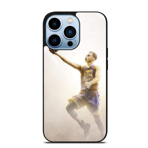 GOLDEN STATE WARRIORS STEPHEN CURRY LAY UP iPhone 13 Pro Max Case