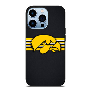 IOWA UNIVERSITY FOOTBALL TEAM LOGO iPhone 13 Pro Max Case