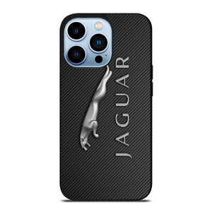 JAGUAR CAR LOGO CARBON iPhone 13 Pro Max Case