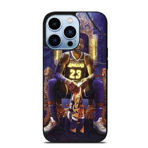 LEBRON JAMES LAKERS KING SITDOWN iPhone 13 Pro Max Case