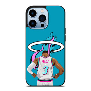 MIAMI HEAT DWYANE WADE 3 BASKETBALL iPhone 13 Pro Max Case