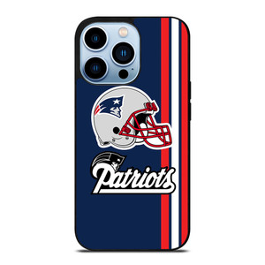 NEW ENGLAND PATRIOTS STRIPS HELMET iPhone 13 Pro Max Case