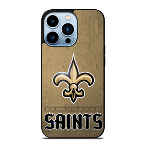 NEW ORLEANS SAINTS LOGO AND BACKGROUND iPhone 13 Pro Max Case