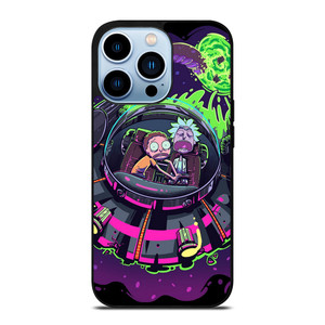 RICK AND MORTY UFO ART iPhone 13 Pro Max Case RICK AND MORTY UFO ART iPhone 13 Pro Max Case