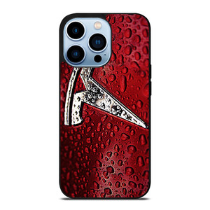 TESLA RED WATER EMBLEM iPhone 13 Pro Max Case TESLA RED WATER EMBLEM iPhone 13 Pro Max Case