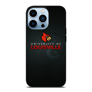 UNIVERSITY OF LOUISVILLE CARDINALS FOOTBALL LOGO MASCOT iPhone 13 Pro Max Case