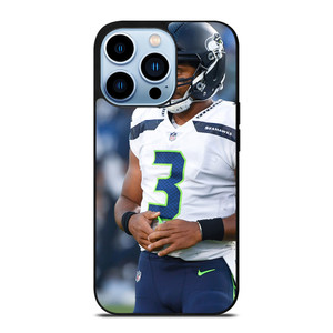 WILSON SEATTLE SEAHAWKS WHITE JERSEY iPhone 13 Pro Max Case