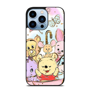WINNIE THE POOH AND FRIENDS UMBRELA iPhone 13 Pro Max Case WINNIE THE POOH AND FRIENDS UMBRELA iPhone 13 Pro Max Case