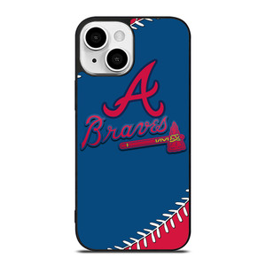 ATLANTA BRAVES ICON BALL BASEBALL iPhone 13 Mini Case