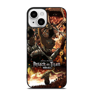 ATTACK ON TITAN ALL CHARACTER FINAL SEASON iPhone 13 Mini Case ATTACK ON TITAN ALL CHARACTER FINAL SEASON iPhone 13 Mini Case