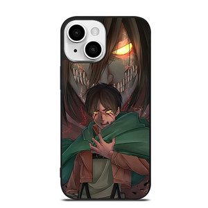 ATTACK ON TITAN EREN YEAGER ANIME MANGA iPhone 13 Mini Case ATTACK ON TITAN EREN YEAGER ANIME MANGA iPhone 13 Mini Case