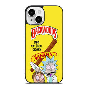 BACKWOODS RICK AND MORTY YELLOW iPhone 13 Mini Case BACKWOODS RICK AND MORTY YELLOW iPhone 13 Mini Case