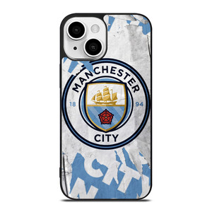 MANCHESTER CITY FOOTBALL ART LOGO iPhone 13 Mini Case