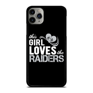 THIS GIRL LOVES THE RAIDERS 2 iPhone 11 Pro Max Case THIS GIRL LOVES THE RAIDERS 2 iPhone 11 Pro Max Case