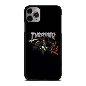 THRASHER LOGO SKULL iPhone 11 Pro Max Case