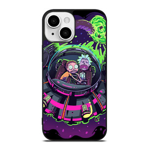 RICK AND MORTY UFO ART iPhone 13 Mini Case RICK AND MORTY UFO ART iPhone 13 Mini Case