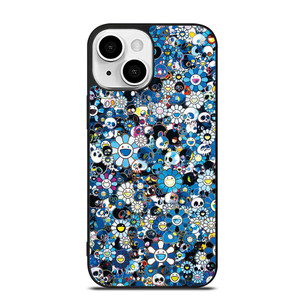 TAKASHI MURAKAMI FLOWERS BLUE iPhone 13 Mini Case TAKASHI MURAKAMI FLOWERS BLUE iPhone 13 Mini Case