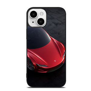 TESLA RED ELECTRIC CAR iPhone 13 Mini Case