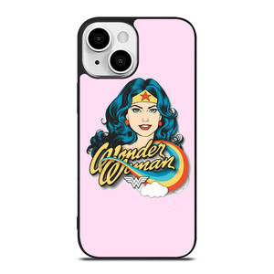 WONDER WOMAN CARTOON PINK iPhone 13 Mini Case WONDER WOMAN CARTOON PINK iPhone 13 Mini Case