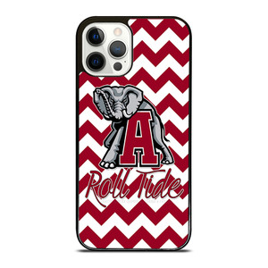 ALABAMA CRIMSON TIDE STRIP ROLL iPhone 12 Pro Case ALABAMA CRIMSON TIDE STRIP ROLL iPhone 12 Pro Case