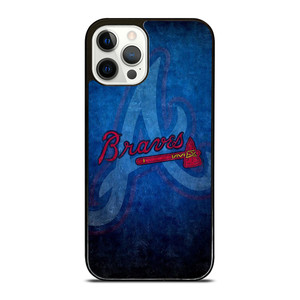 ATLANTA BRAVES A BASEBALL LOGO iPhone 12 Pro Case ATLANTA BRAVES A BASEBALL LOGO iPhone 12 Pro Case