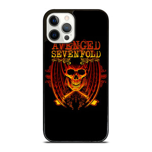 AVENGED SEVENFOLD A7X SKULL ICON iPhone 12 Pro Case AVENGED SEVENFOLD A7X SKULL ICON iPhone 12 Pro Case