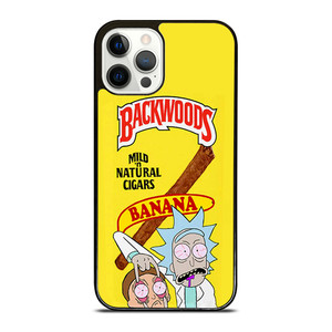 BACKWOODS RICK AND MORTY YELLOW iPhone 12 Pro Case BACKWOODS RICK AND MORTY YELLOW iPhone 12 Pro Case