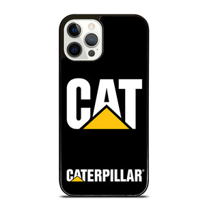 CAT CATERPILLAR BLACK LOGO iPhone 12 Pro Case CAT CATERPILLAR BLACK LOGO iPhone 12 Pro Case