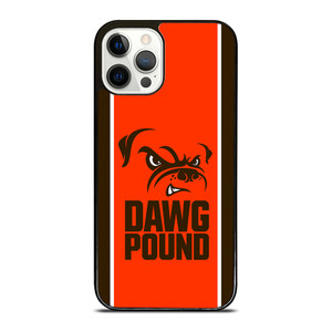 CLEVELAND BROWNS DAWG POUND LOGO iPhone 12 Pro Case