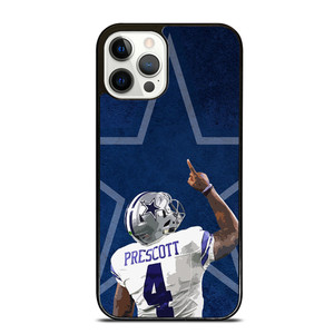 DAK PRESCOTT COWBOYS DALLAS COWBOYS FOOTBALL FOUR iPhone 12 Pro Case DAK PRESCOTT COWBOYS DALLAS COWBOYS FOOTBALL FOUR iPhone 12 Pro Case