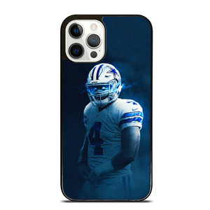 DAK PRESCOTT DALLAS COWBOYS FOOTBALL DARK iPhone 12 Pro Case DAK PRESCOTT DALLAS COWBOYS FOOTBALL DARK iPhone 12 Pro Case