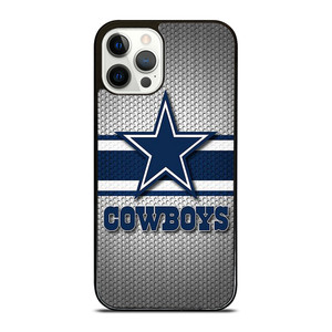 DALLAS COWBOYS NFL LOGO SILVER CARBON iPhone 12 Pro Case