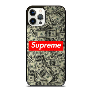 DOLLAR MONEY SUPREME iPhone 12 Pro Case DOLLAR MONEY SUPREME iPhone 12 Pro Case