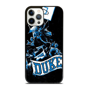 DUKE BLUE DEVILS LOGO UNIVERSITY BASKETBALL DUNK iPhone 12 Pro Case