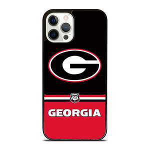 GEORGIA BULDOGS STRIPS iPhone 12 Pro Case GEORGIA BULDOGS STRIPS iPhone 12 Pro Case