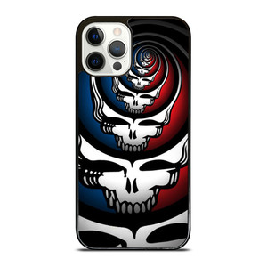 GRATEFUL DEAD SKULL ROUNDED iPhone 12 Pro Case GRATEFUL DEAD SKULL ROUNDED iPhone 12 Pro Case