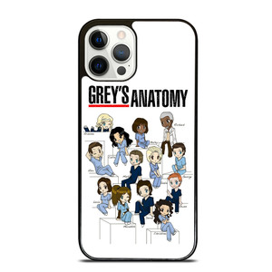 GREYS ANATOMY ALL CHARACTER iPhone 12 Pro Case