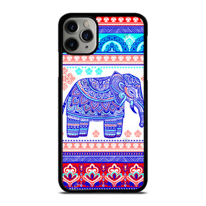 TRIBAL ORNAMENTSTOCK VECTOR ELEPANT iPhone 11 Pro Max Case