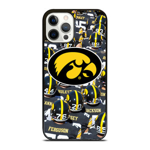 IOWA HAWKEYES COLLAGE FOOTBALL iPhone 12 Pro Case